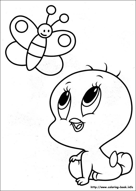 Baby Looney Tunes coloring picture